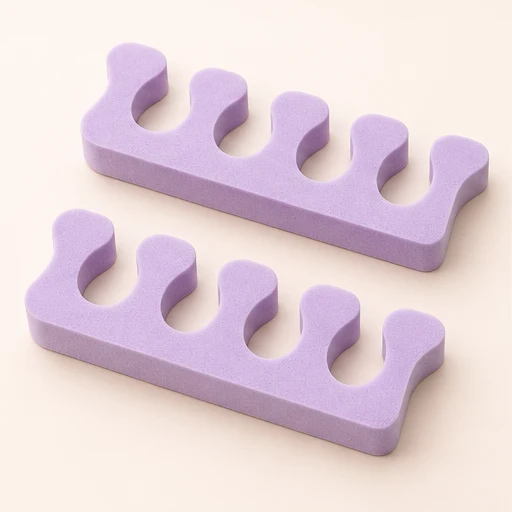 Soft toe separator pair